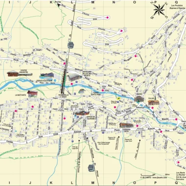 Plan du village