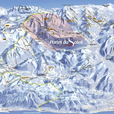 Plan des pistes